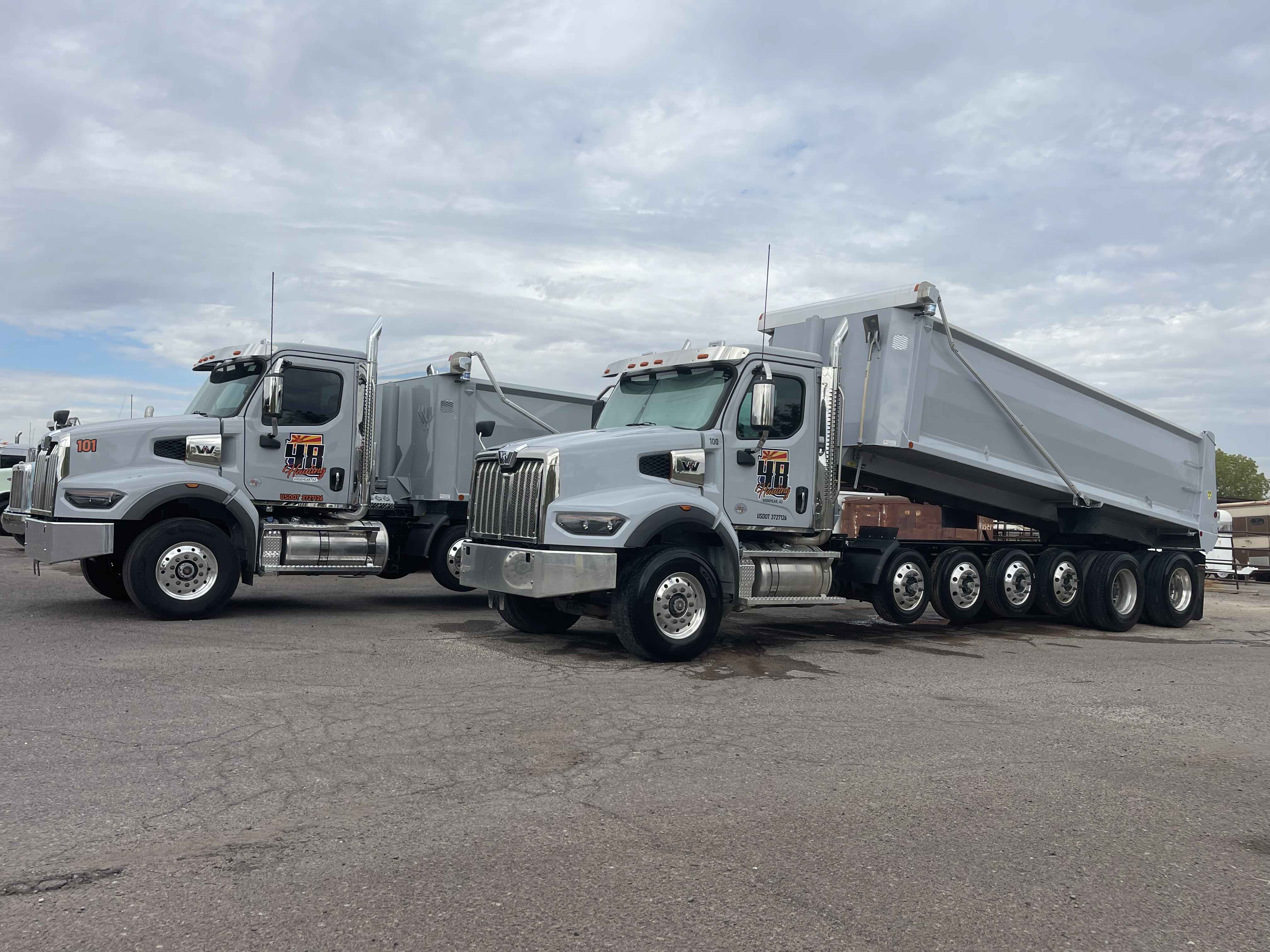 48 Hauling fleet truck